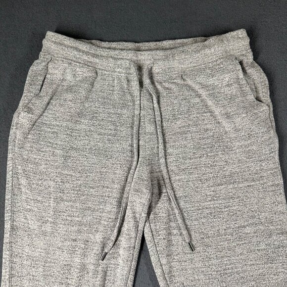 Gap Womens S Heather Gray Jogger Pants Drawstring Pockets Soft Knit Fabric - Picture 3 of 11